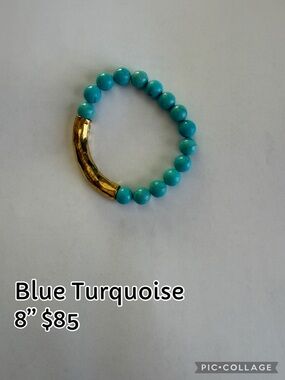 Bombshell beads bracelet